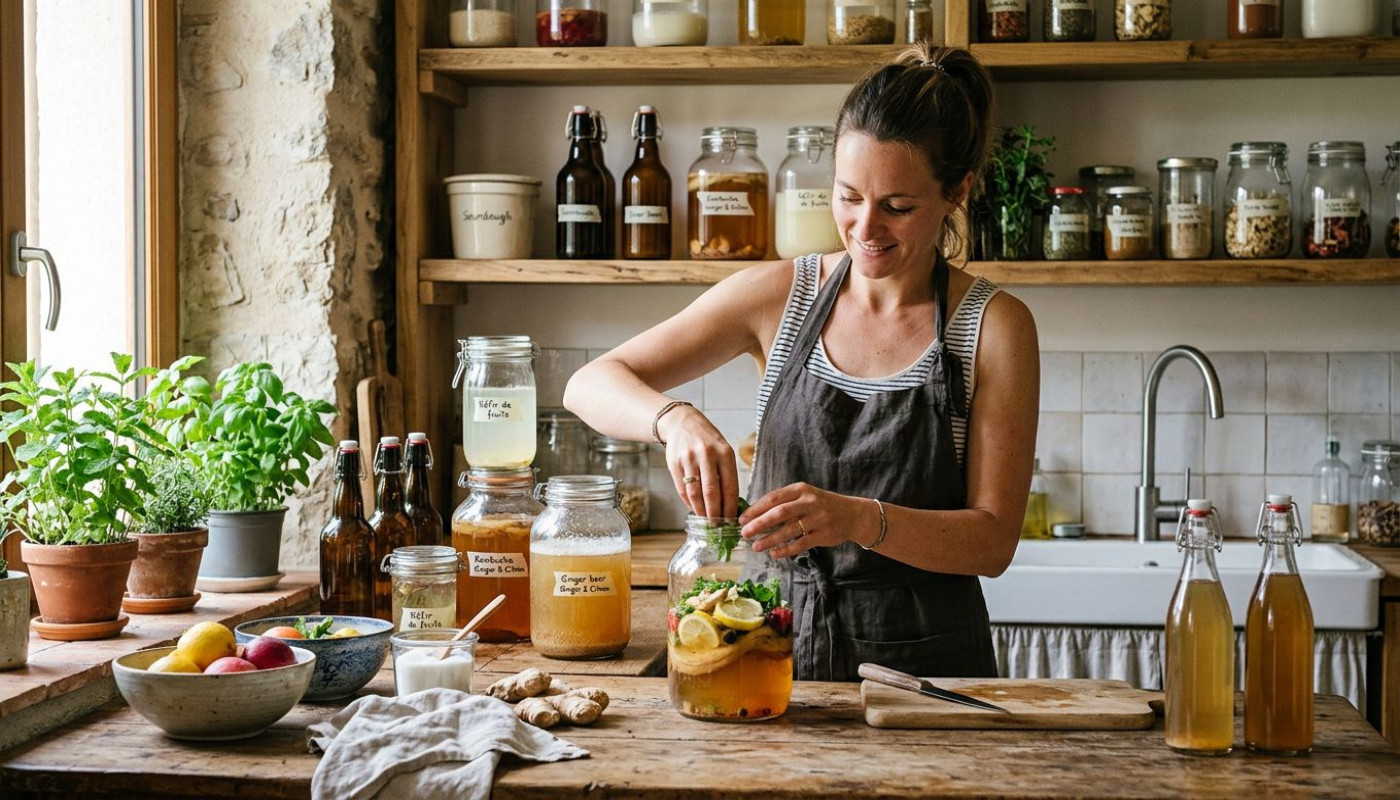 Entre artisanat et modernité : le retour des boissons fermentées dans nos cuisines
